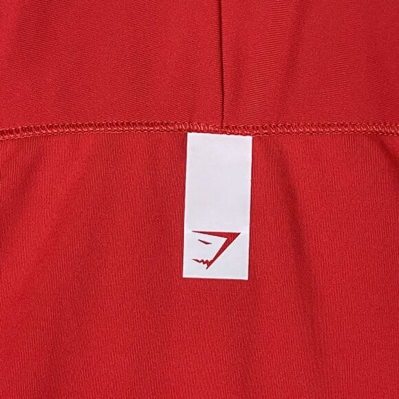 Gymshark Shirt Mens Extra Large Red Performance Short Sleeve T-Shirt Tee Adult - Picture 9 of 11